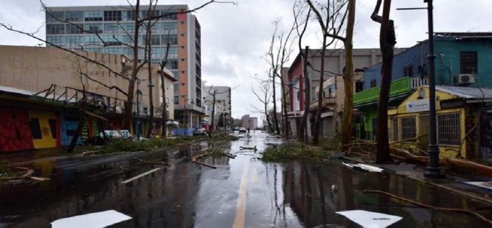  35 lakh people live in dark after hurricane maria