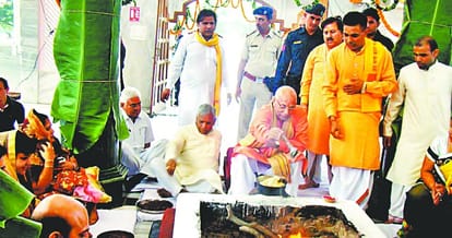 First day of Navratra, Panchkula Mata mansa devi temple