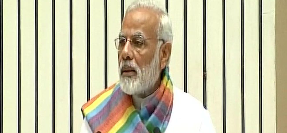pm modi address cooperators in Delhi on the occasion is the Birth Centenary of Laxmanrao Inamdar