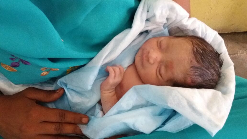 girl found in field on first day of navratra in kasganj named durgashakti