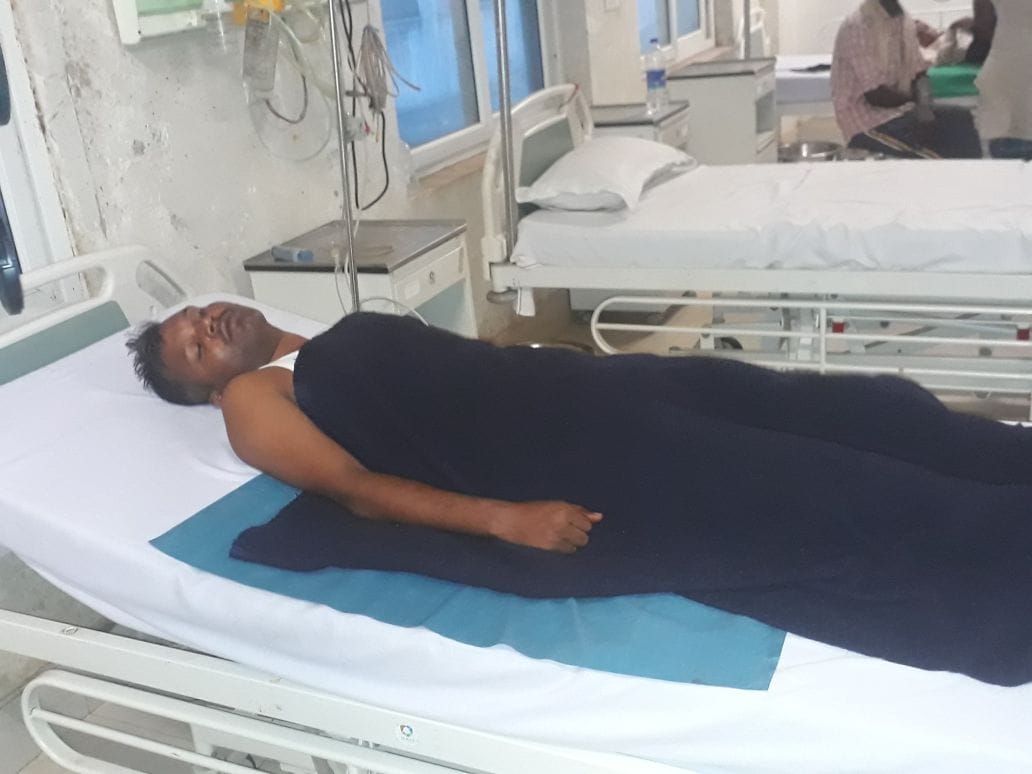 Trainee Daroga killed  in road accident who came for modi security duty