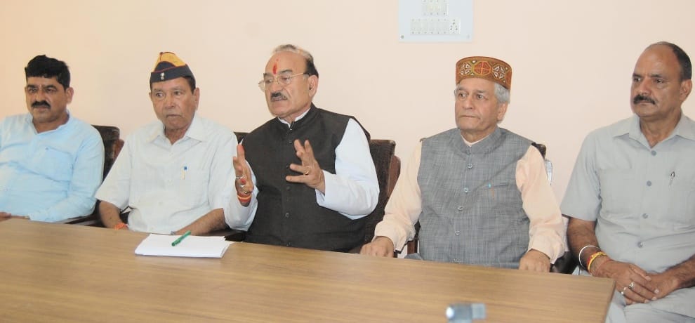 Himachal hamirpur health minister kaul singh thakur statement