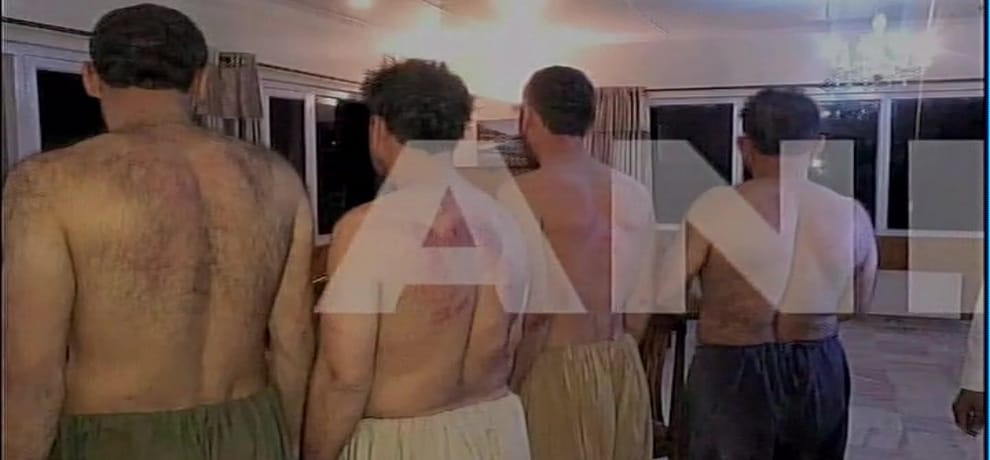 4 men beaten and tortured by Pakistan Army in POK 