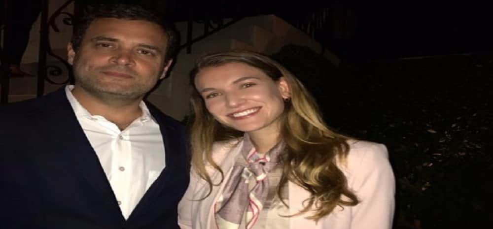 Spanish actress Nathalia Ramos shared picture Rahul Gandhi, got trolled