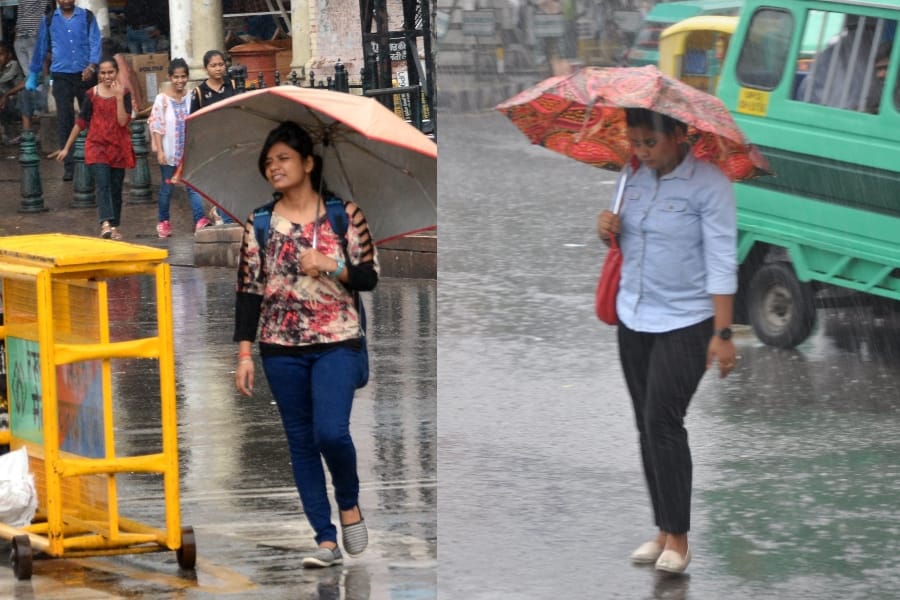 rain changes weather in Lucknow pics