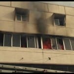 fire breaks out at a residential building in thanes bhiwandi in Maharashtra