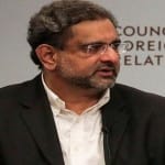 pakistan prime minister Shahid Khaqan said India pursue case against Hafiz Saeed internationally