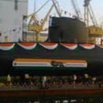 first submarine of the Scorpene series Kalwari received by Indian Navy