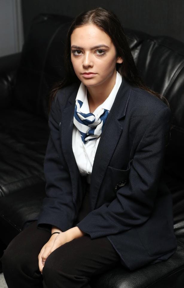 a teacher sacked by school after student was wearing make- up