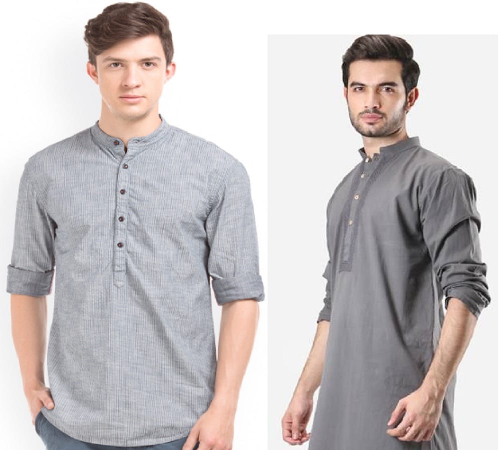 try these grey color outfits on the third day of Navratri 