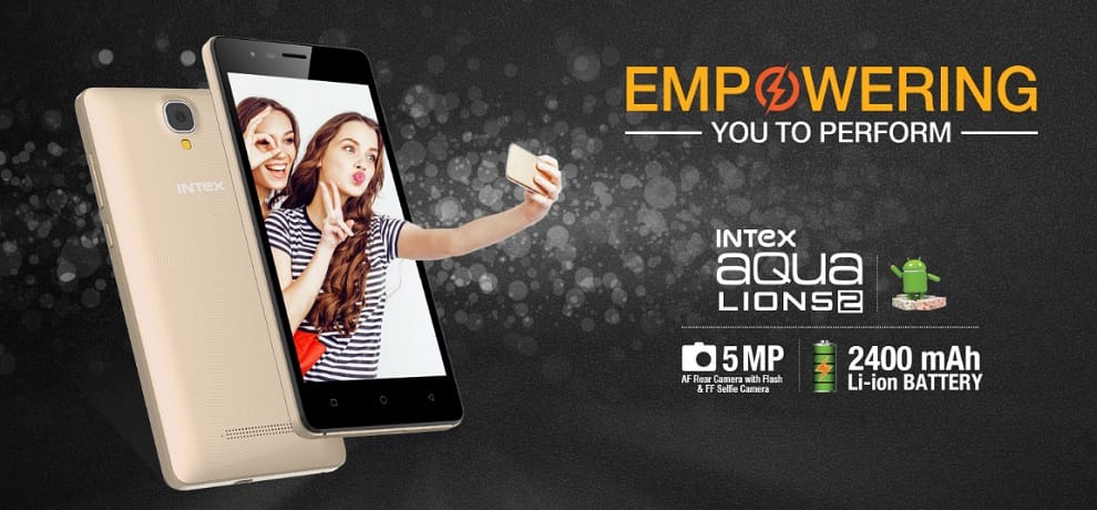 Intex ने लॉन्च किया सस्ता 4G फोन Aqua Lions 2, जानें खासियत Intex Aqua Lions 2 Launched With 4G VoLTE Support at Rs 4599
