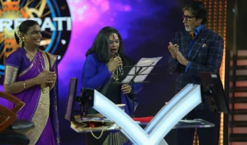 Kaun Banega Crorepati 9 Amitabh Bachchan has a blast with old friend Usha Uthup