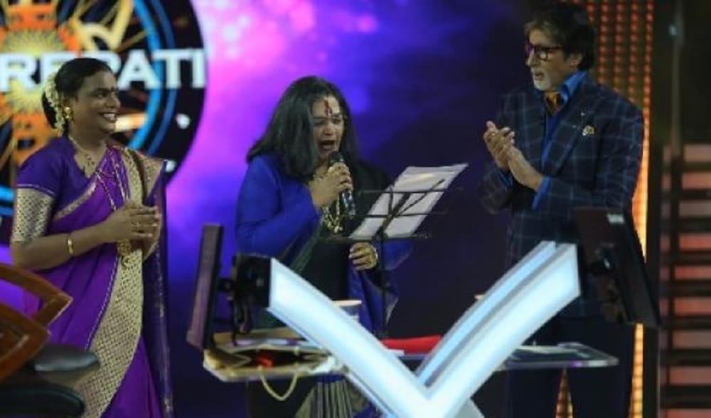Kaun Banega Crorepati 9 Amitabh Bachchan has a blast with old friend Usha Uthup