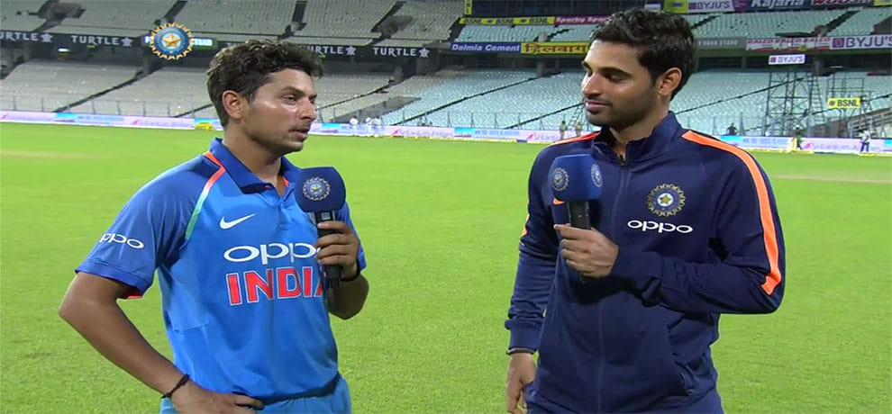 ms dhoni failed to pick up kuldeep yadav googly in first odi