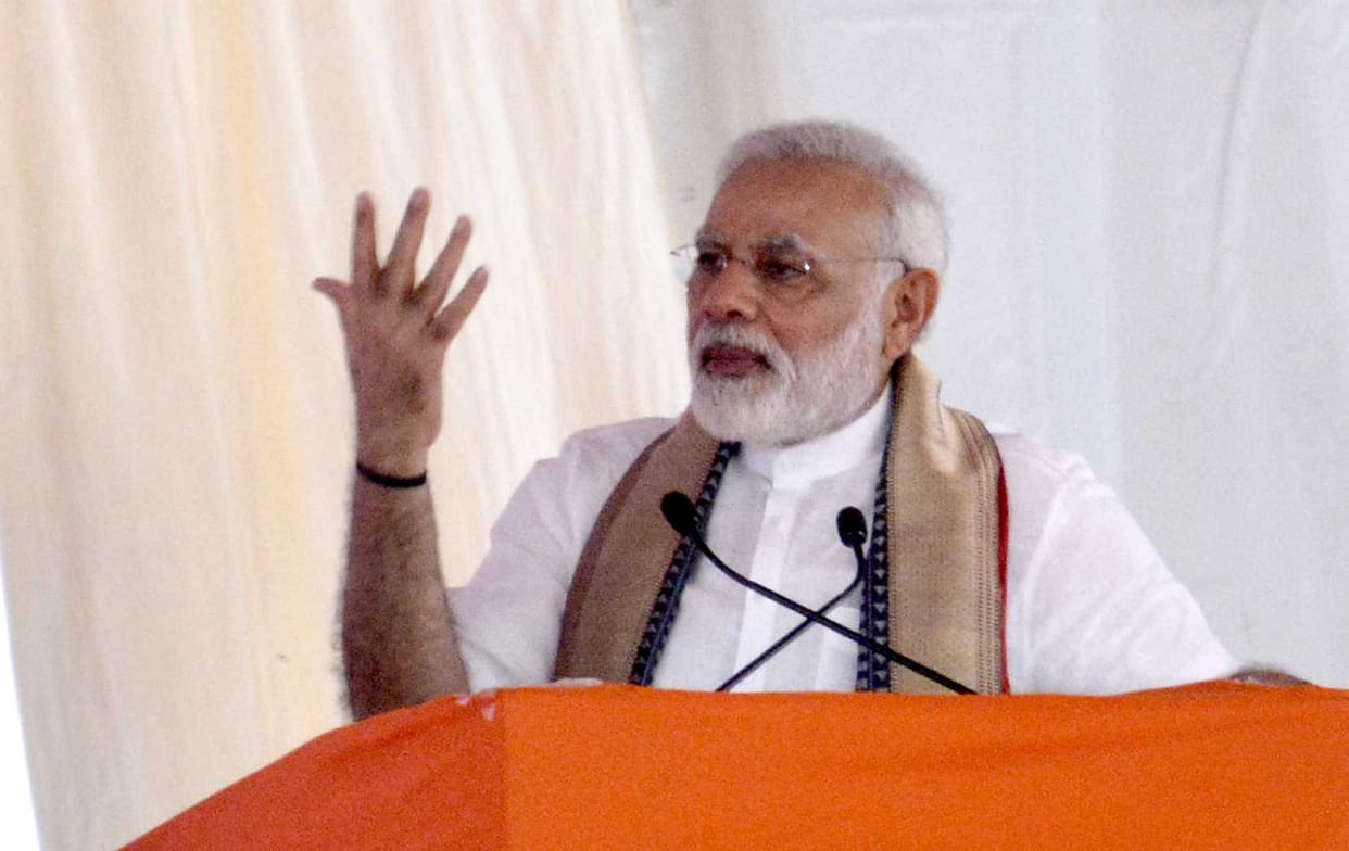 PM Modi address thousands of youth at varanasi