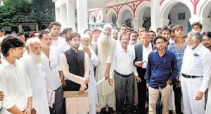 angry over police action
