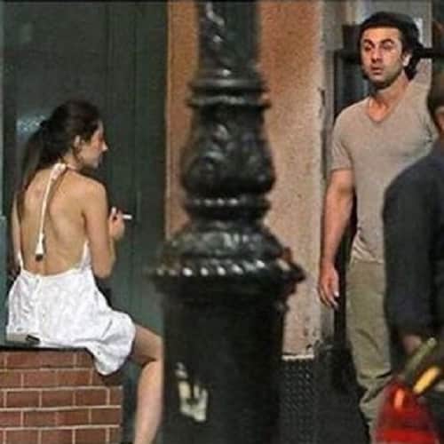 ranbir kapoor returns mumbai, but not alone with a mystery girl