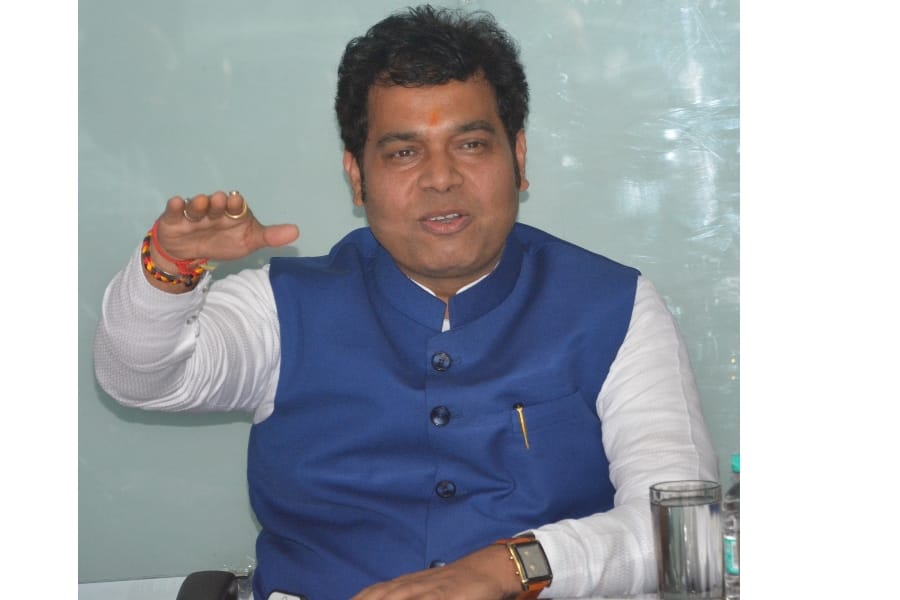 Uttar Pradesh cabinet minister srikant sharma interview.