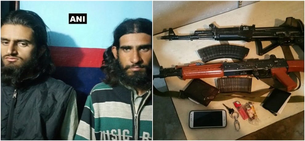  Two terrorists apprehended by J&K Police in Banihal attack on SSB