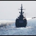 Pakistan navy fire missile and conduct weapon exercise in Arabian Sea