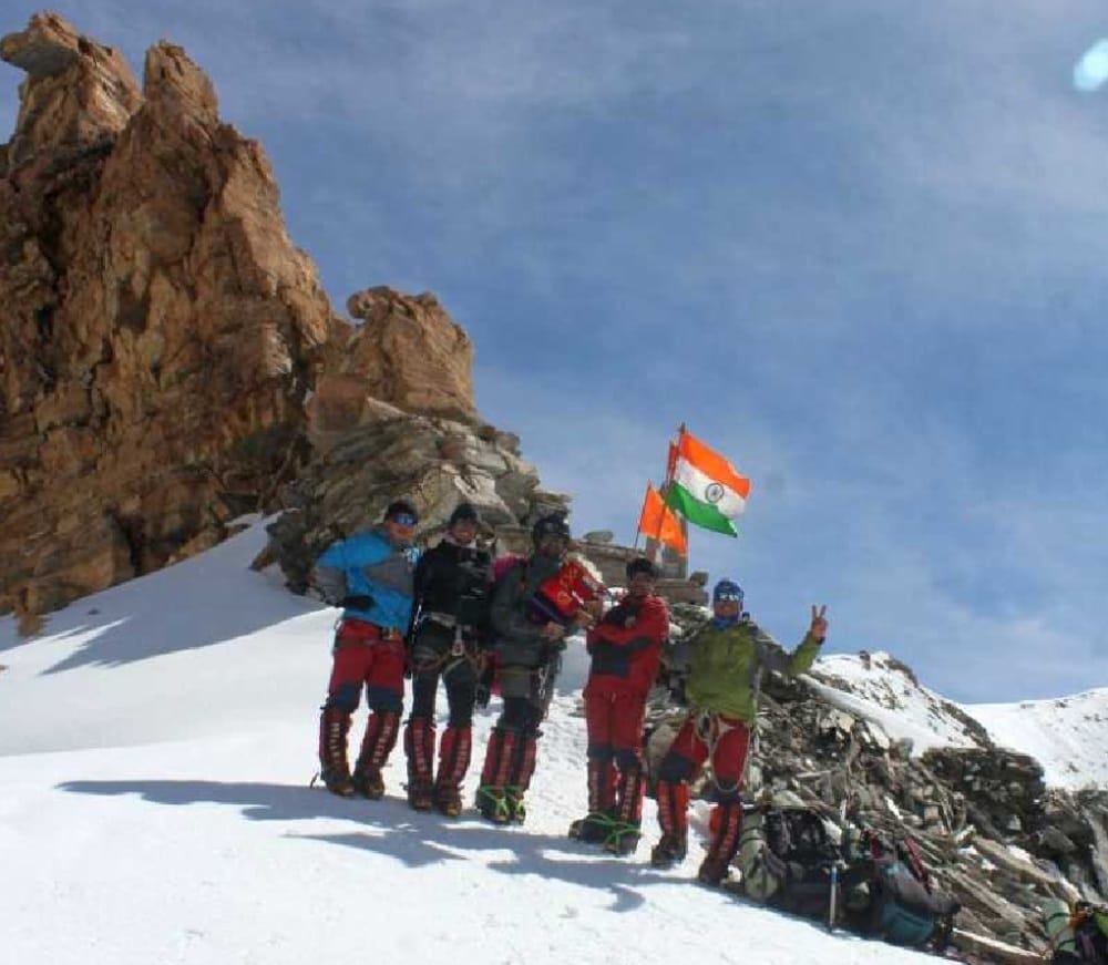 Indian army jawan reached on five thousand three hundred twenty one At the height