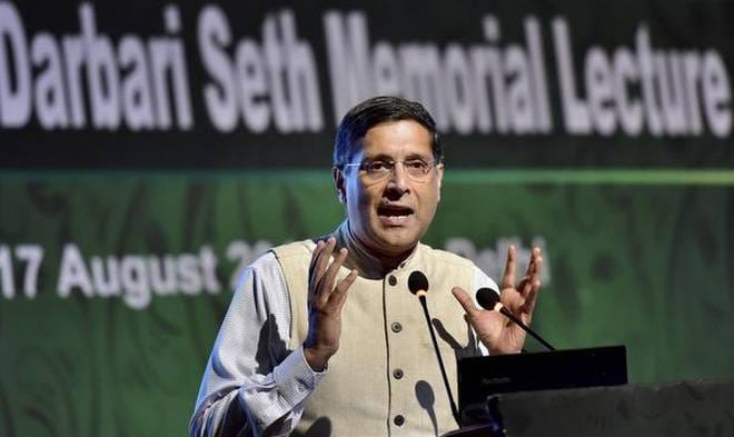 finance minister extended tenue of chief economic advisor arvind subramanian for one year