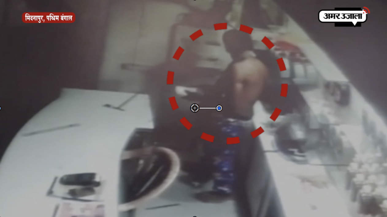 सीसीटीवी में कैद चोरी