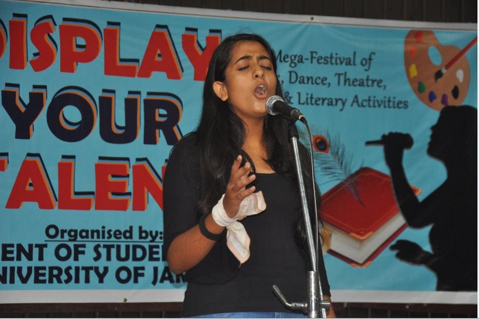 The fourth day of 'Display Your Talent' in Jammu University