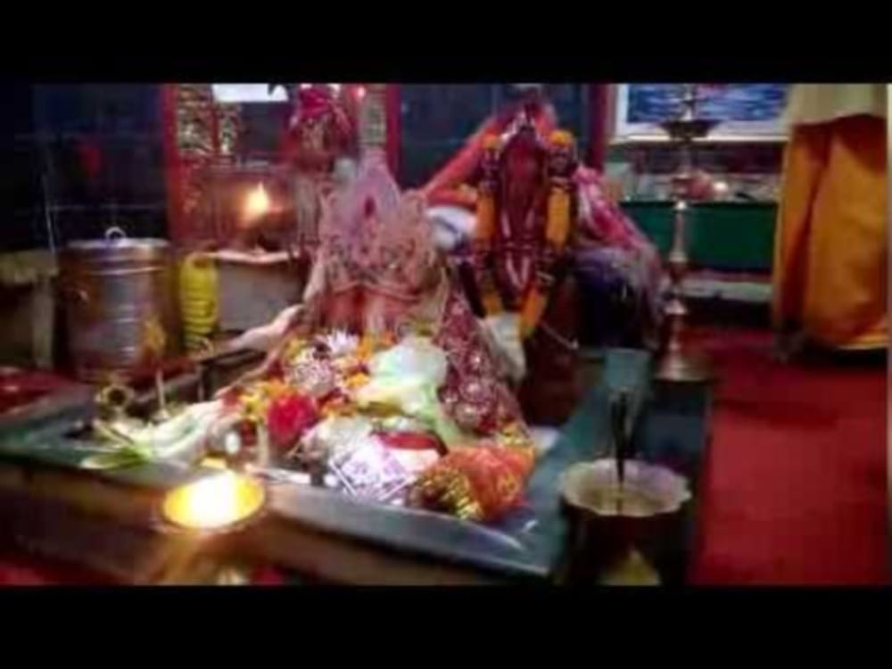 navratra special devi temple where devotee worship shiva linga during navratra