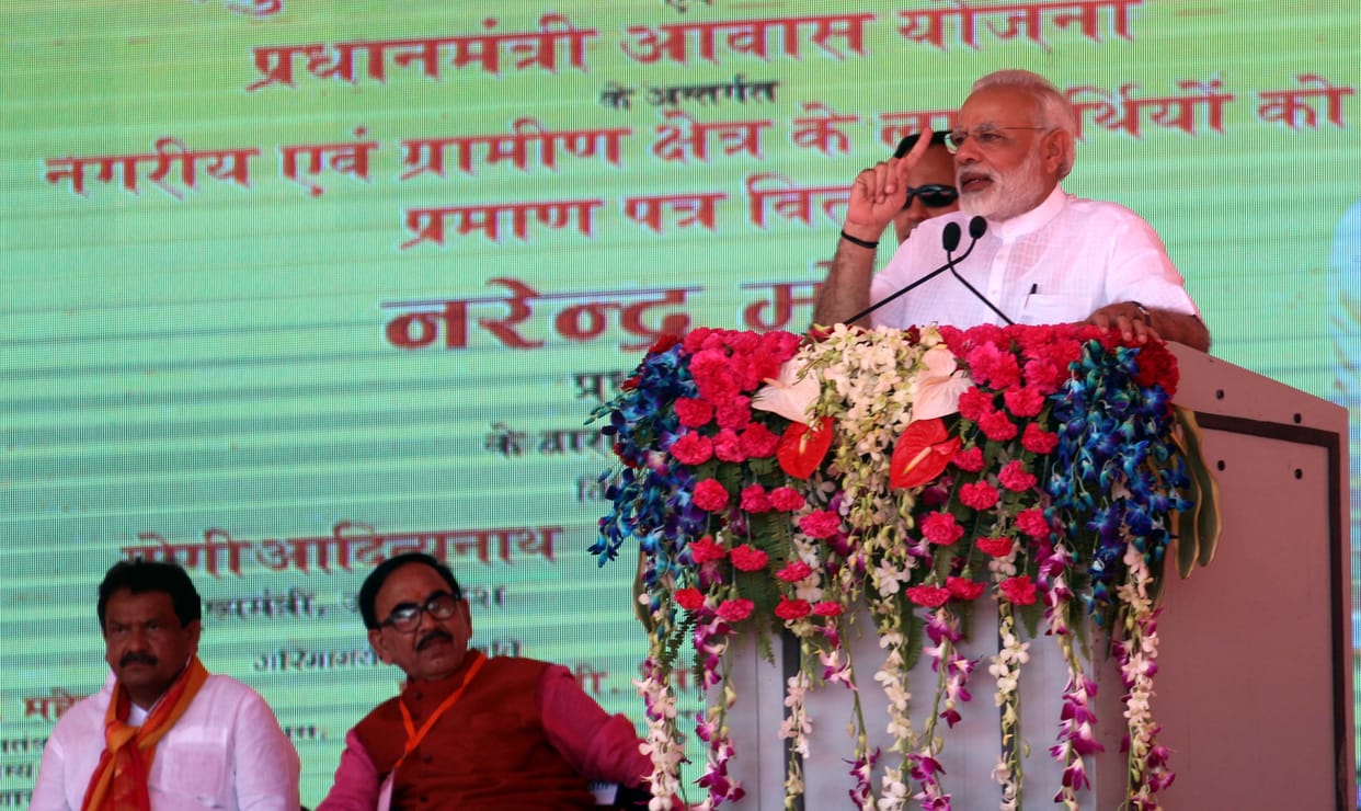 prime minister do mistake in varanasi rally