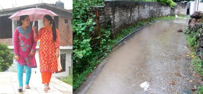 himachal weather heavy rain in all districts and snowfall on peaks