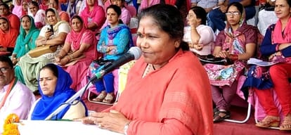 Sadhvi Niranjan Jyoti statement over himachal assembly election
