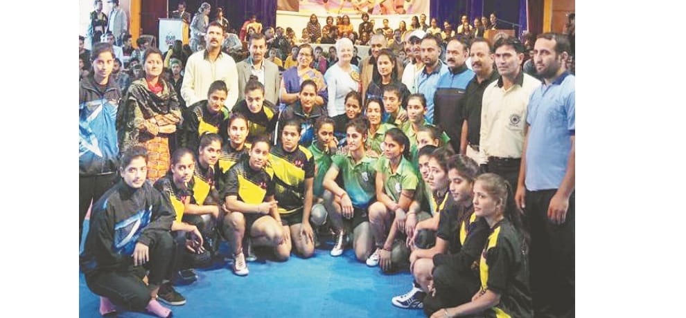 dharamshala college won women's inter college kabaddi championship