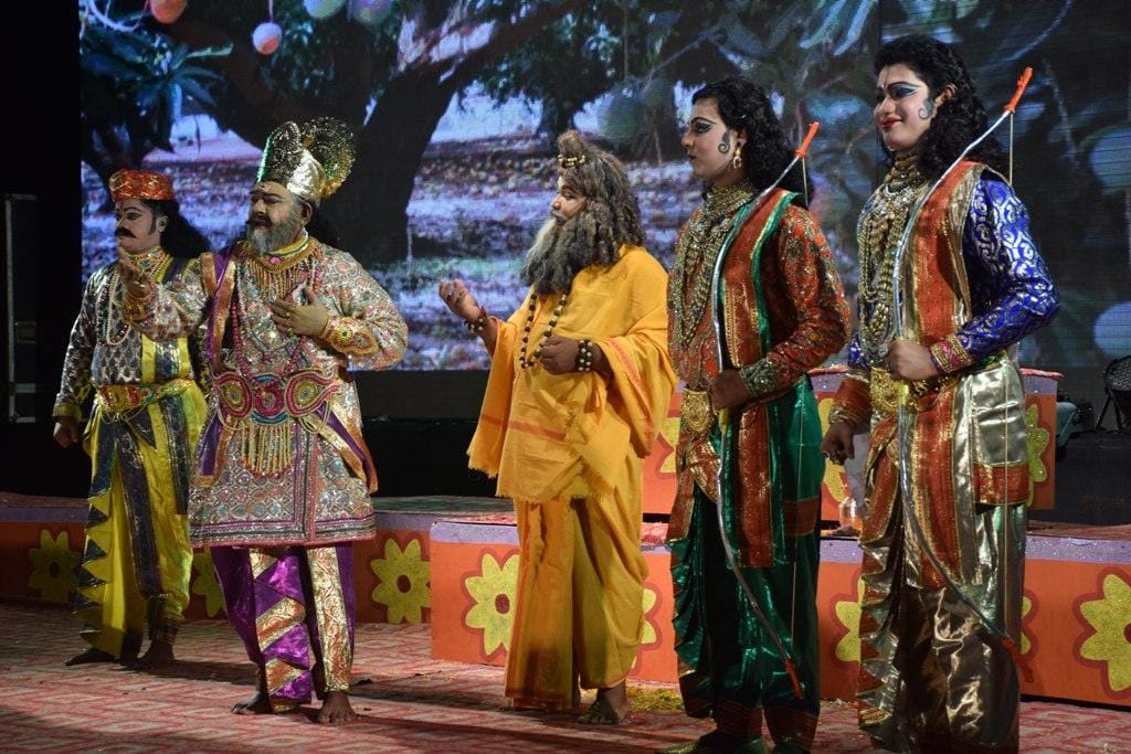  Ramlila swept away in rain