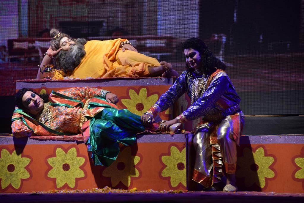 ramleela starts in lucknow
