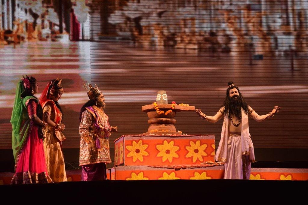  Ramlila swept away in rain