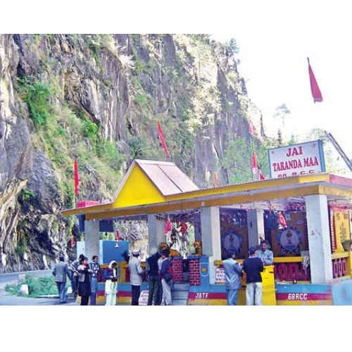 Taranda Devi Temple On The NH5 In Kinnaur Himachal Pradesh