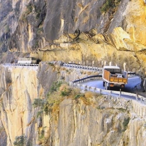 Taranda Devi Temple On The NH5 In Kinnaur Himachal Pradesh