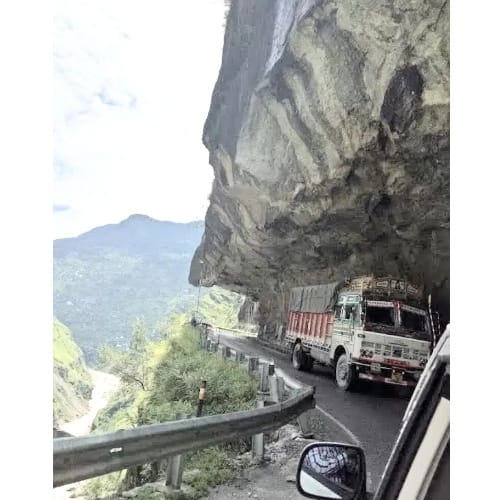 Taranda Devi Temple On The NH5 In Kinnaur Himachal Pradesh