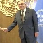 sushma-Antonio Guterres