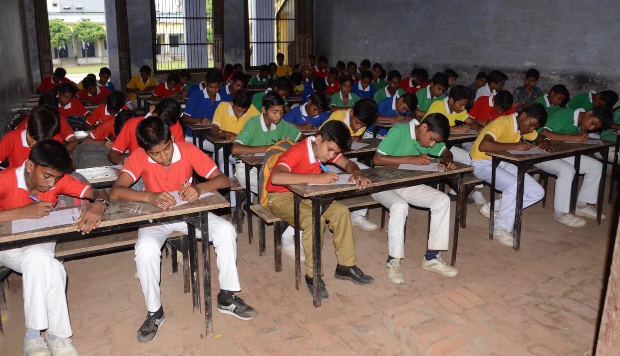 Many students of the Genius Brigade Examination merit