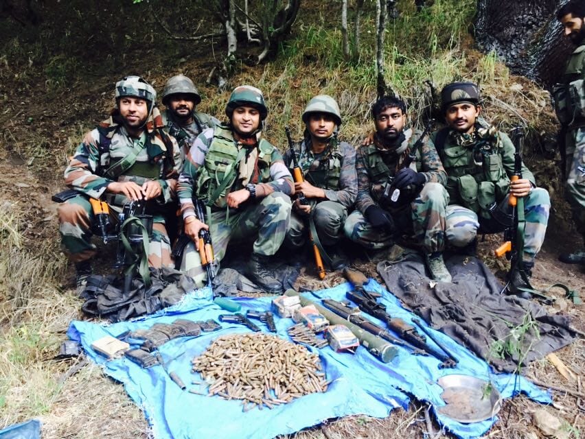  Army busted terrorist hideout in J&K's Handwara