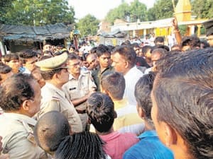 Kidnapping of businessman, traffic on Lucknow route