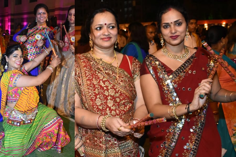 dandiya night in Lucknow.