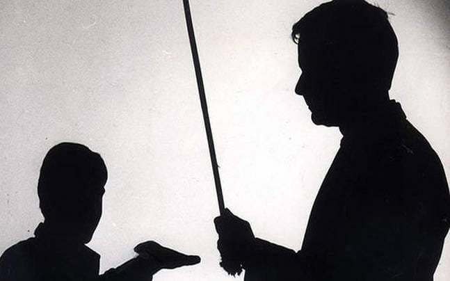 teacher slaped class three student in front of parents