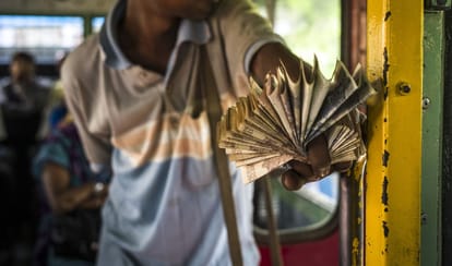 Increased load on buses again due to increase metro fare 