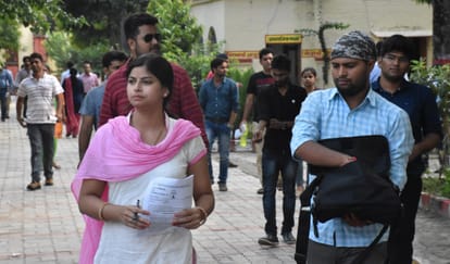 PCS pre examination in Lucknow.