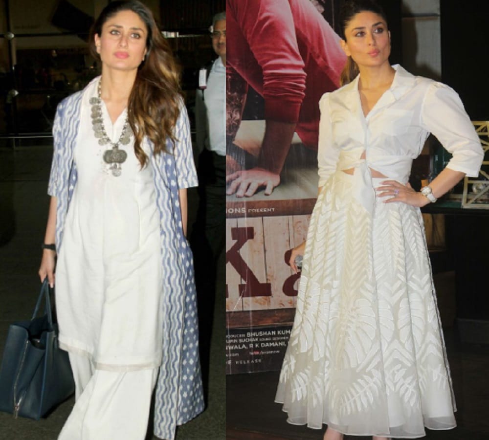 On the fifth day of Navratri you can try these white dress looks of Bollywood celebrities 