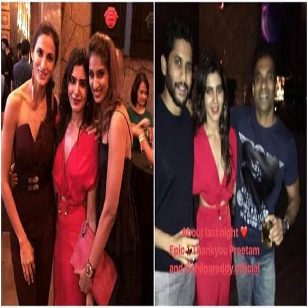 Samantha Rudra Prabhu organised a Bachelorette Party