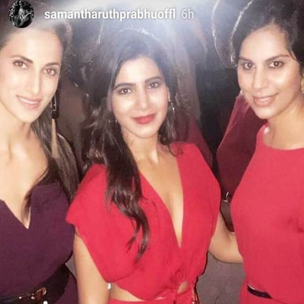 Samantha Rudra Prabhu organised a Bachelorette Party
